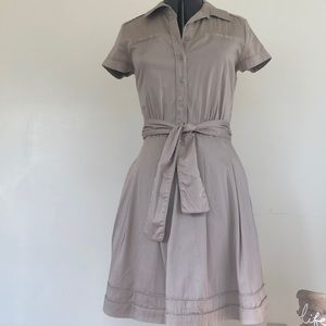 Banana republic button up dress